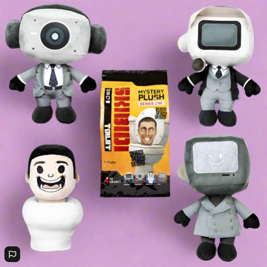 Skibidi Toilet Mystery Plush 28cm 1 Plush Supplied