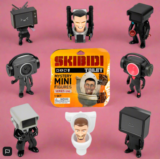 Skibidi Toilet Figure Mini Mystery 6cm 1 Mini Figure Supplied