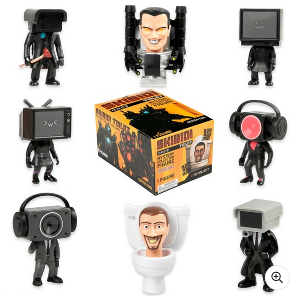 Skibidi Toilet Figure Mystery Collector 15cm 1 Toilet Figure Supplied