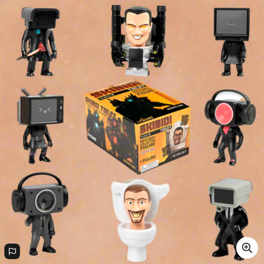 Skibidi Toilet Figure Mystery Collector 15cm 1 Toilet Figure Supplied