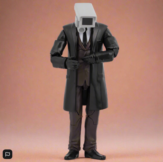 Skibidi Toilet Action Figure Deluxe Cameraman 15cm