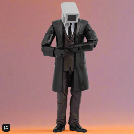 Skibidi Toilet Action Figure Deluxe Cameraman 15cm