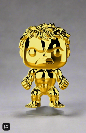 Funko Pop HULK IN CHROME NO 379 Marvel Avengers Action Figure