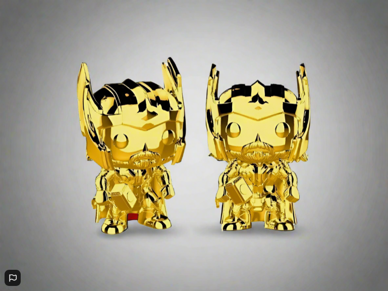 Funko Pop THOR In CHROME NO 381 Marvel  Avengers Action Figure