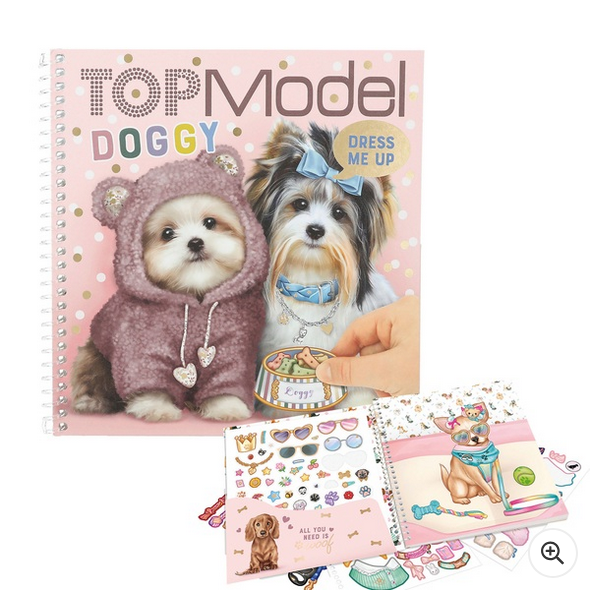 TOPModel Sticker Book Doggy Dress Me Up