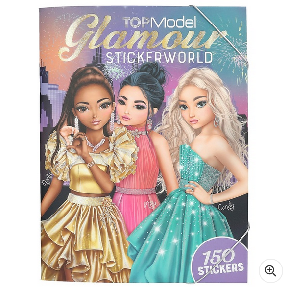 TOPModel Glamour Stickerworld Sticker Book