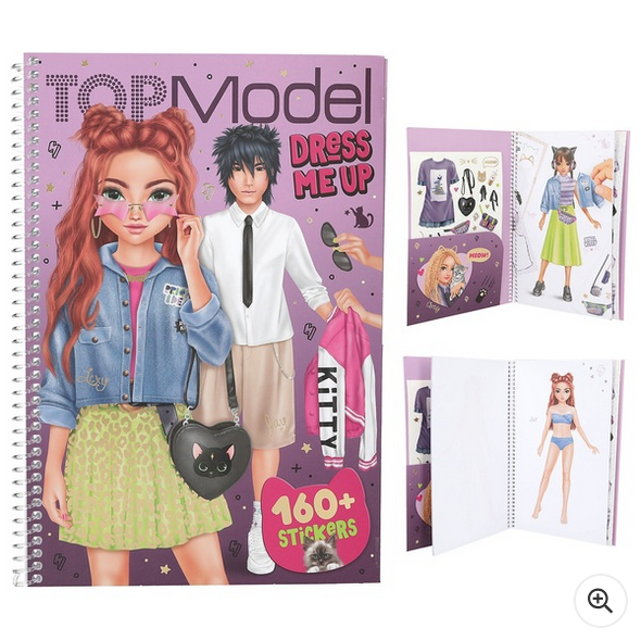 TOPModel Sticker Book Dress Me Up Rebel