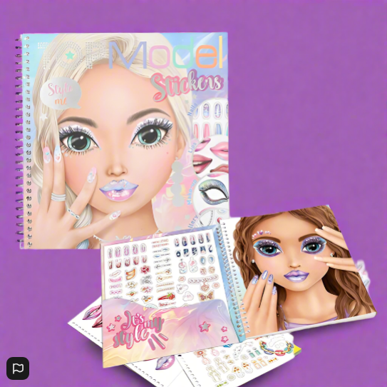 TOPModel Sticker Book Style Me Up