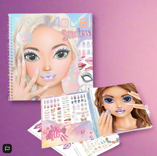 TOPModel Sticker Book Style Me Up
