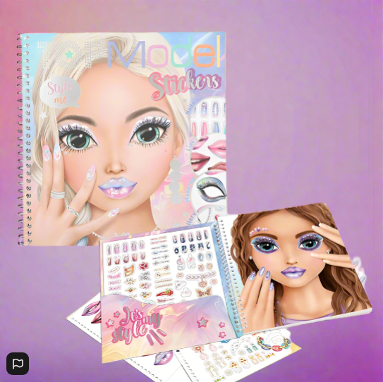 TOPModel Sticker Book Style Me Up