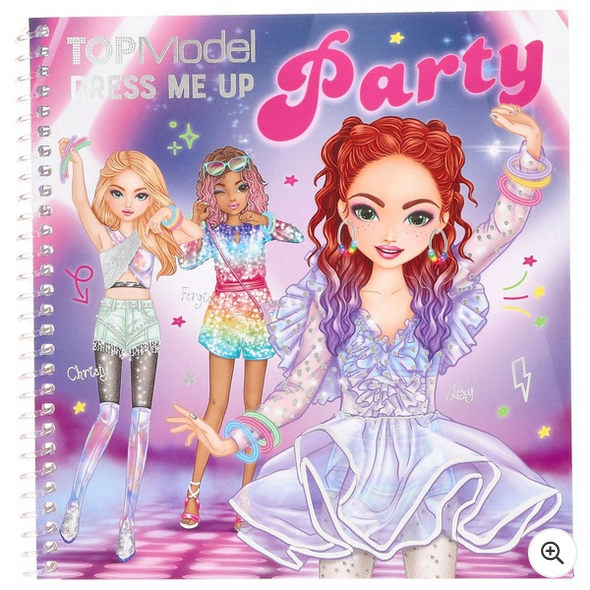 TOPModel Sticker Book Dress Me Up Party
