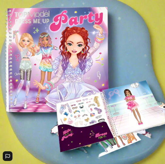 TOPModel Sticker Book Dress Me Up Party