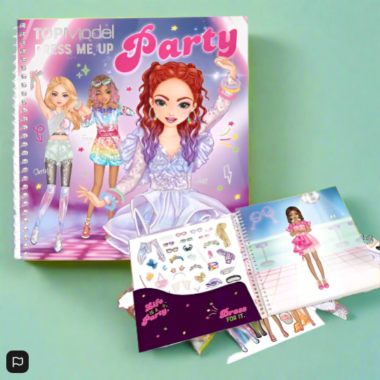 TOPModel Sticker Book Dress Me Up Party