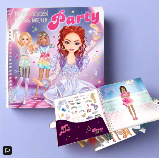 TOPModel Sticker Book Dress Me Up Party