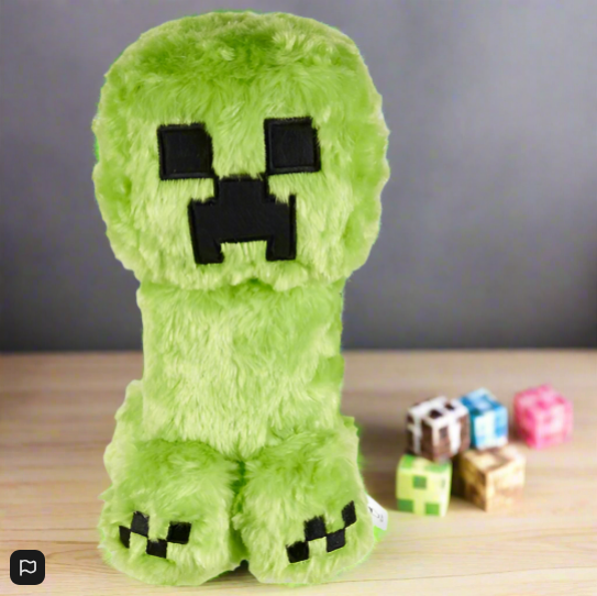 Minecraft Movie Plush Creeper 20cm