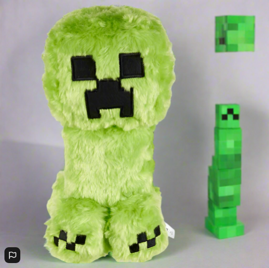 Minecraft Movie Plush Creeper 20cm