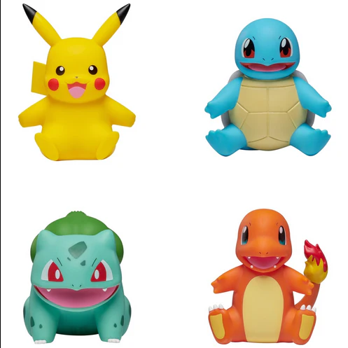 Pokémon Select Action Figures Kanto Region 4 Pack