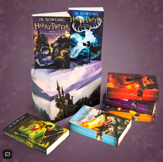 Harry Potter 7 Book Box Set Complete Collection In English