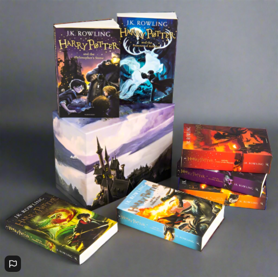 Harry Potter 7 Book Box Set Complete Collection In English