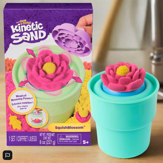 Kinetic Sand Squish Blossom