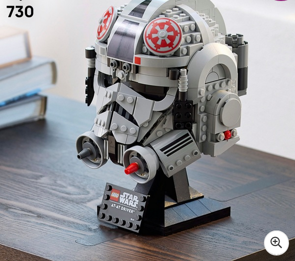 Star Wars LEGO 75429 AT-AT Driver Helmet Set for Adults