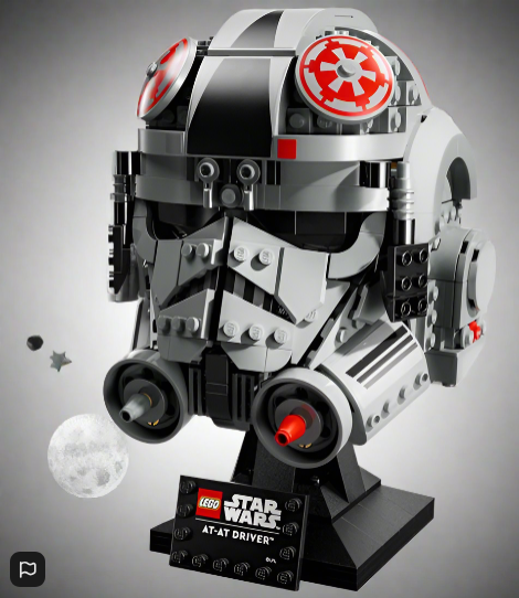 Star Wars LEGO 75429 AT-AT Driver Helmet Set for Adults