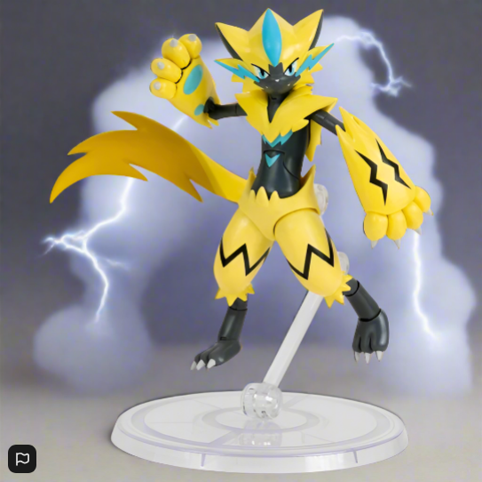 Pokémon Select Action Figure Trainer Team Zeraora 15cm