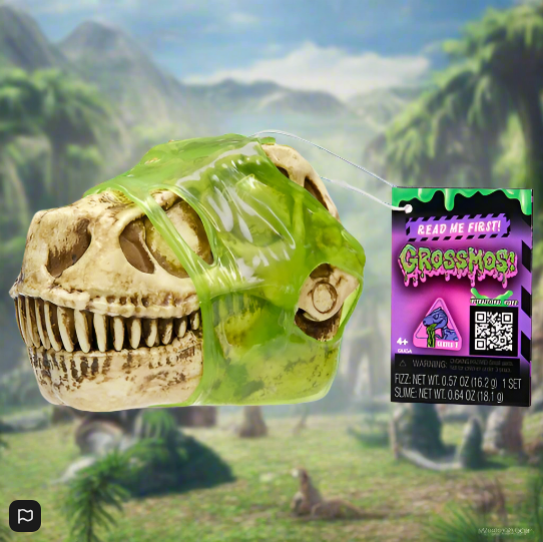 GrossMos Toy Slime Dinosaur Series 1 Various Styles