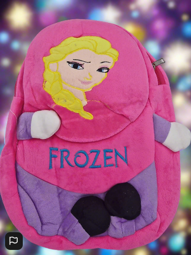 Frozen Childrens Fluffy Bag Elsa