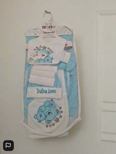 Baby Comfort 11 Piece Starter Set In Blue