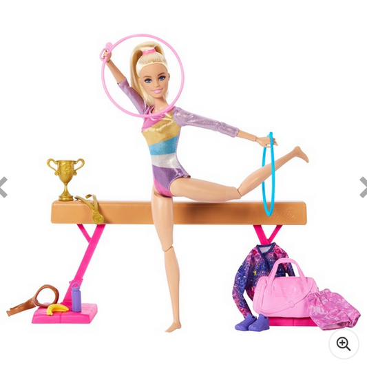 Barbie Gymnastics Playset