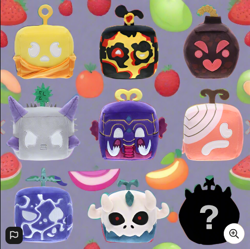 Blox Fruits Plush Mystery Series 2 10cm Assorted Styles 1 Supplied