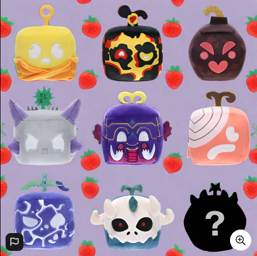 Blox Fruits Plush Mystery Series 2 10cm Assorted Styles 1 Supplied