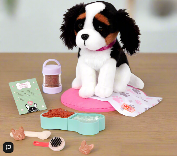 Our Generation Paw Paradise Set  15 Piece Pet Care Accessory Set