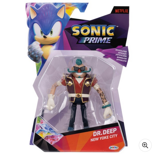 Sonic The Hedgehog Prime Action Figure Dr. Deep 13cm