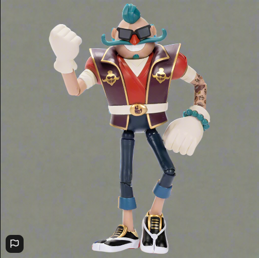 Sonic The Hedgehog Prime Action Figure Dr. Deep 13cm