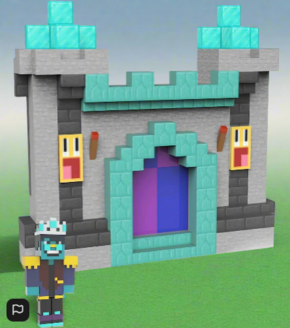 Minecraft Creator Series Party Supreme’s Palace Playset