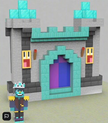 Minecraft Creator Series Party Supreme’s Palace Playset