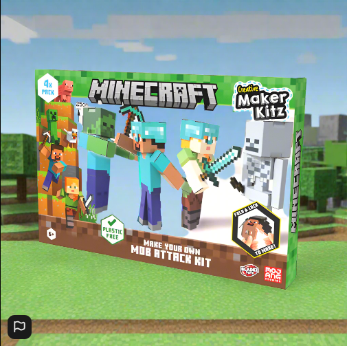 Minecraft Maker Kitz - Make Your Own Mob Attack Kit