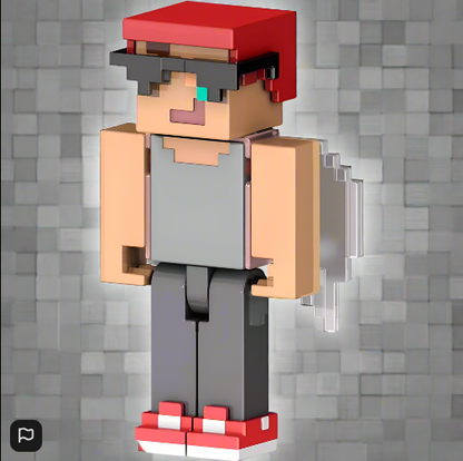 Minecraft Creator Series Mini Figure Letterman Jacket