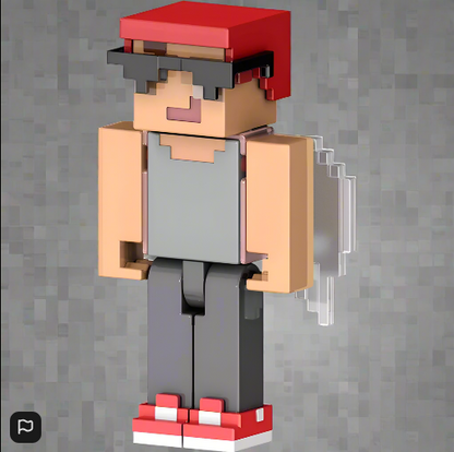 Minecraft Creator Series Mini Figure Letterman Jacket