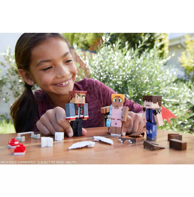 Minecraft Creator Series Mini Figure Letterman Jacket