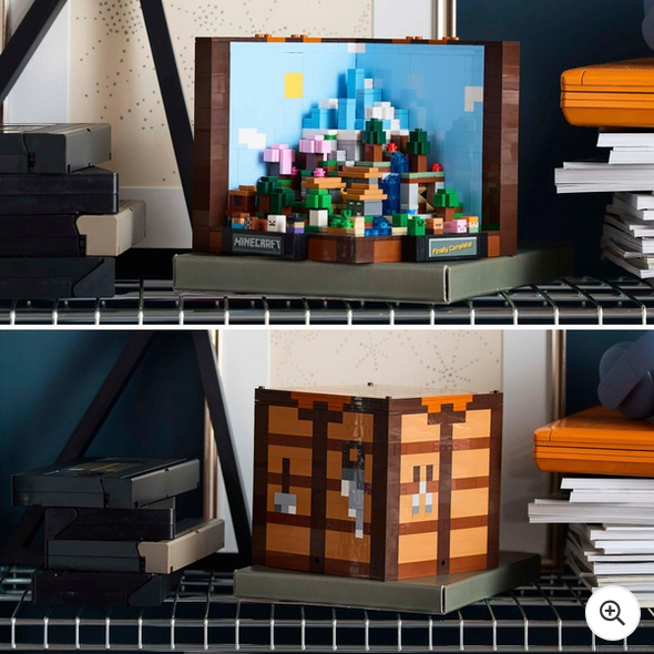 Minecraft LEGO 21265 The Crafting Table Set for Adults