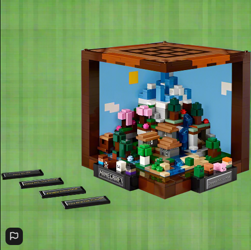 Minecraft LEGO 21265 The Crafting Table Set for Adults