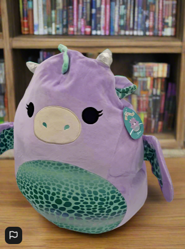 Squishmallows Purple Drow Dragon 50cm Plush