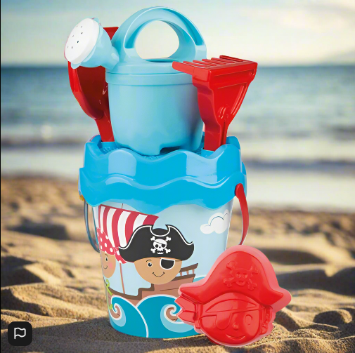 Pirate Bucket Set with Watering Can and Accessories