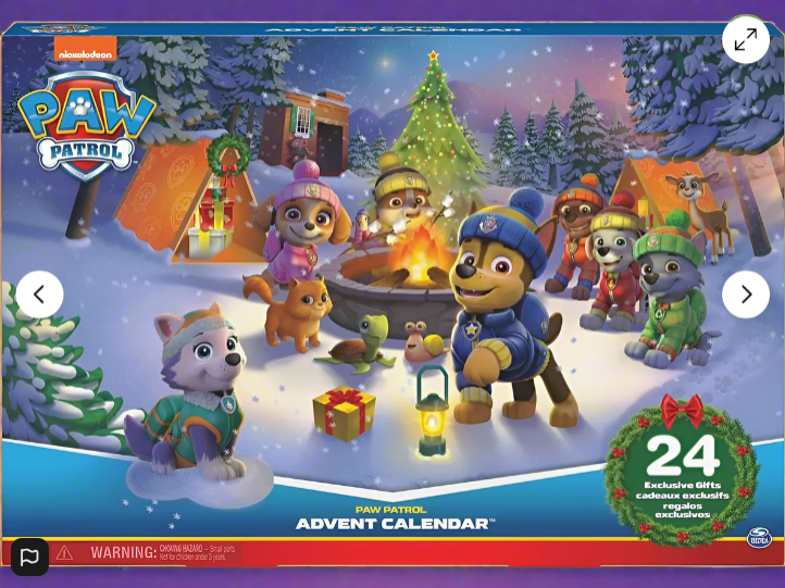Paw Patrol Advent Calendar