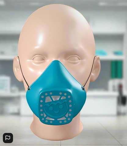 Playmobil Nose & Mouth Mask Large Turquoise
