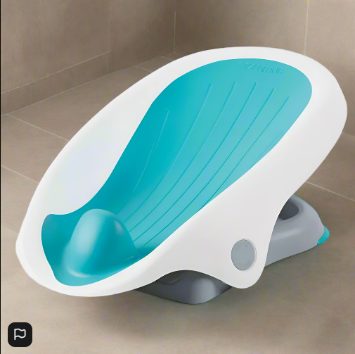 Summer Infant Clean Rinse Baby Bather Blue