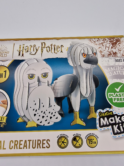Harry Potter Make Your Own Creative Maker Kitz Magical Creatures Buckbeak Hedwig